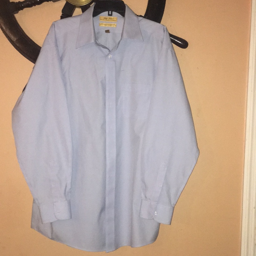 Roundtree & Yorke men's button l/s shirt 17/35